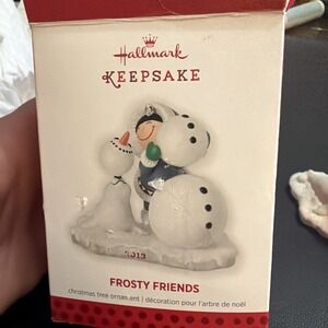 2013 Hallmark Keepsake Ornament Frosty Friends #34 in Series